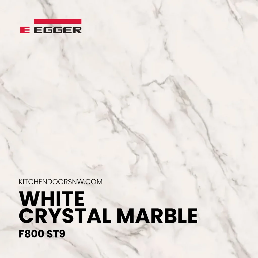 White Crystal Marble Egger